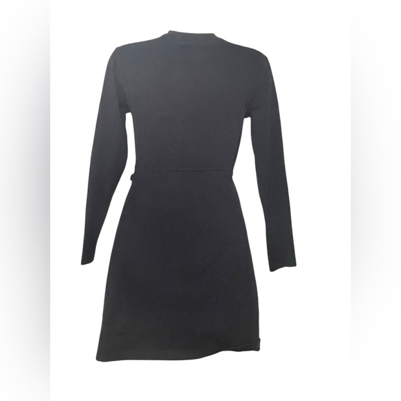 Adidas Women’s Long Sleeve Crew Neck Ruffle Dress Size XS - Picture 4 of 8